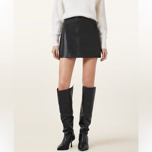 NWT All Saints Renai Desserto Mini Skirt 8 US/12 UK